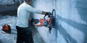 Правила и этапы алмазной резки железобетона