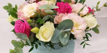 Как оформить цветочную композицию в коробке: полезные советы