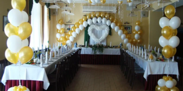 Оформление свадьбы шарами: идеи и советы