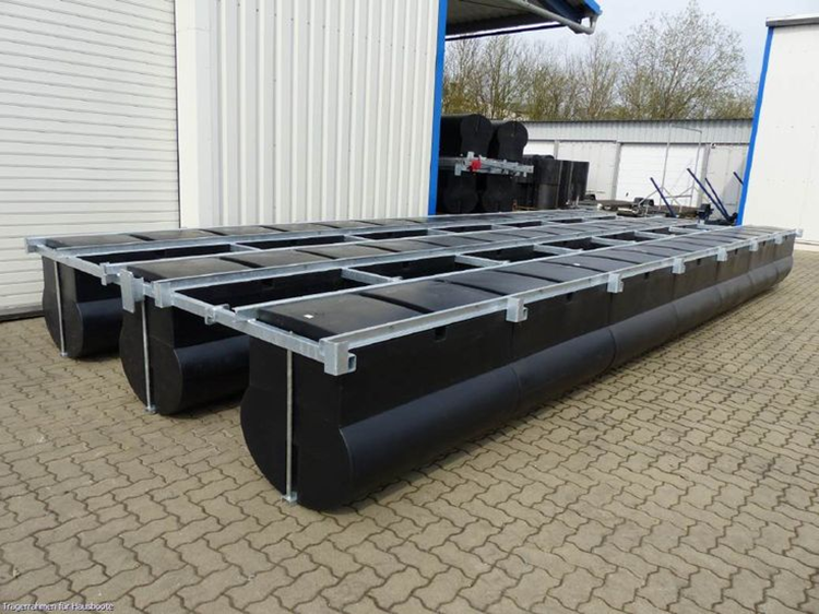 Производство понтонов: требования, характеристики и особенности