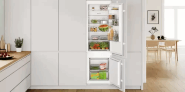 Встраиваемые двухкамерные холодильники: достоинства и установка